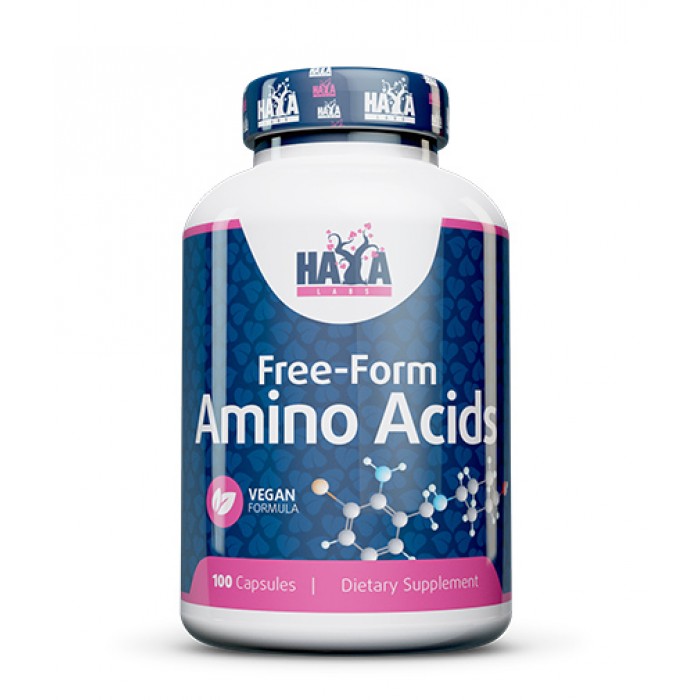 HAYA LABS Free Form Amino Acids / 100 Caps.